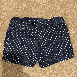 LAST CHANCE - Baby Gap Blue/White Polka Dot Shorts 3 years